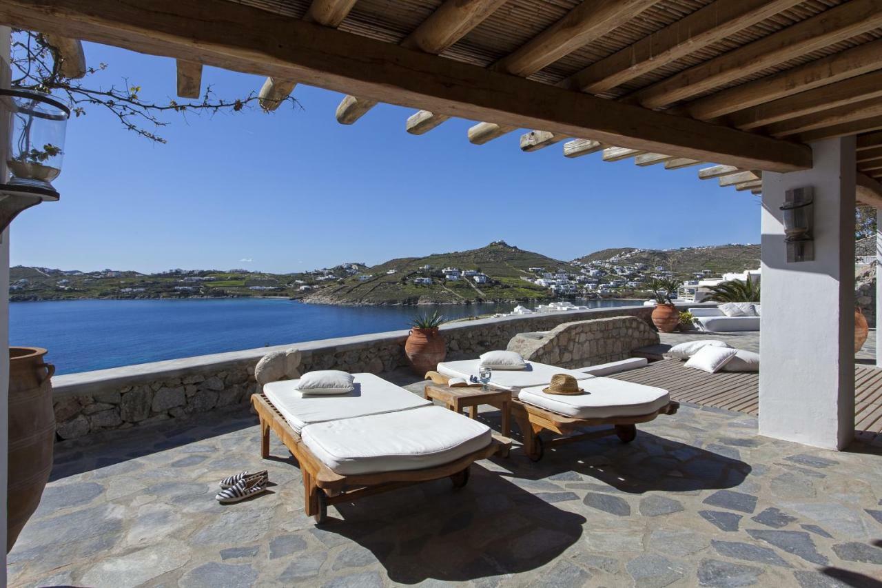 אורנוס Beachfront Mykonos Guest House מראה חיצוני תמונה