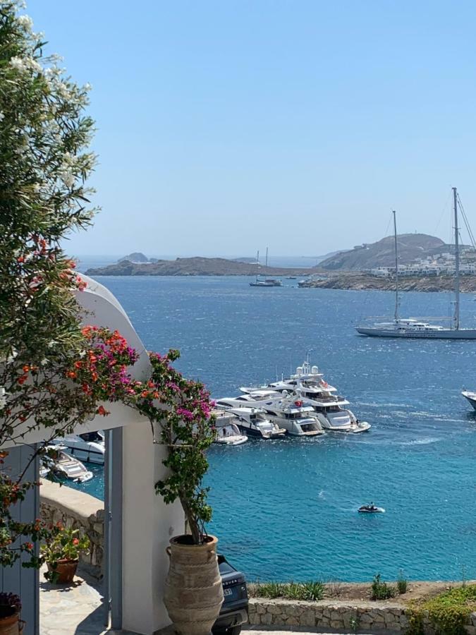 אורנוס Beachfront Mykonos Guest House מראה חיצוני תמונה